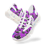 Dino Skelly Low Top Mesh Sneakers