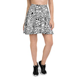 Fearless Fame Ghost Doodle Skirt