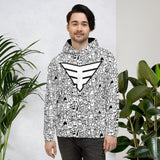 Fearless Fame Ghost Doodle Hoodie II