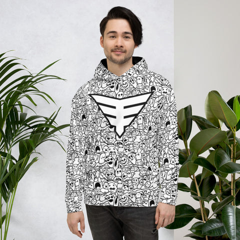 Fearless Fame Ghost Doodle Hoodie II