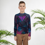 Summer Lights Youth Rash Guard