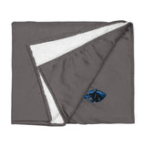 Panthers 2023 Logo Sherpa Blanket
