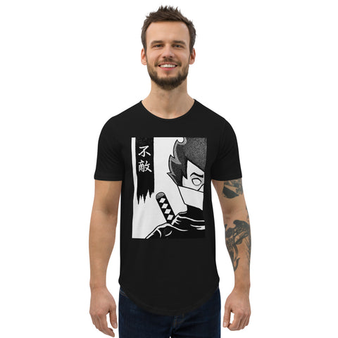 Mirikato Tetakushi Curved Hem T-Shirt