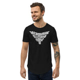 Fearless Fame Ghost Doodle Curved Hem T-Shirt