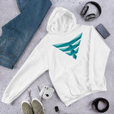 Fearless Fame Geometric | Blue Logo Hoodie