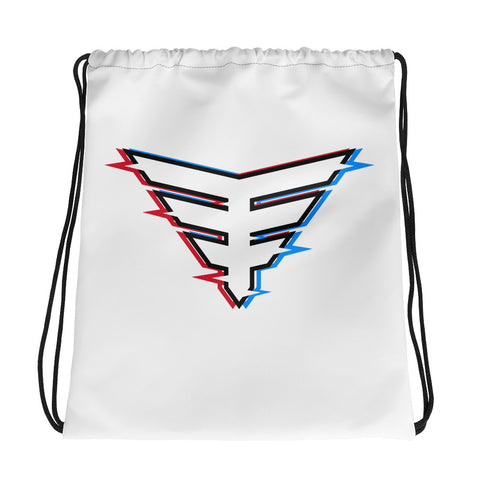 Fearless Fame Glitch Drawstring Bag