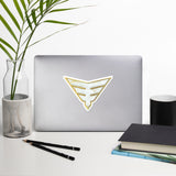 Fearless Fame Marble Logo Stickers