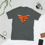 Fearless Fame Geometric | Red Logo T-Shirt