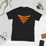 Fearless Fame Geometric | Red Logo T-Shirt