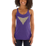 Fearless Fame Women's Rose Golden Racerback Tank