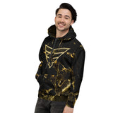 Black Marble Hoodie