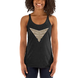 Fearless Fame Women's Rose Golden Racerback Tank