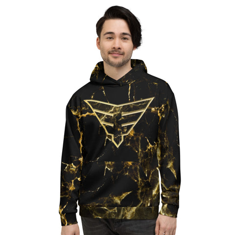 Black Marble Hoodie
