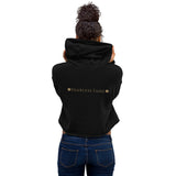 Fearless Fame Women's Rose Golden Crop Hoodie