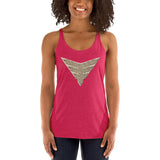 Fearless Fame Women's Rose Golden Racerback Tank