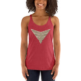 Fearless Fame Women's Rose Golden Racerback Tank