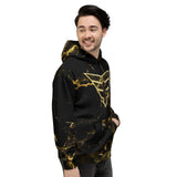 Black Marble Hoodie
