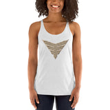 Fearless Fame Women's Rose Golden Racerback Tank