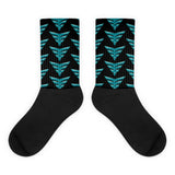 Fearless Fame Geometric | Blue Logo Socks