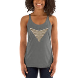 Fearless Fame Women's Rose Golden Racerback Tank
