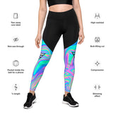 Psychedelic Sports Leggings V2