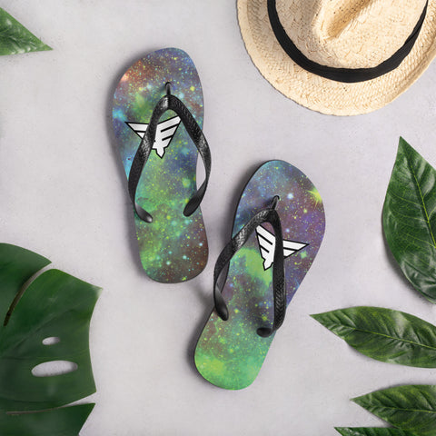 Fearless Fame Galaxy Flip-Flops