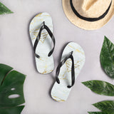 Fearless Fame Marble | White Flip-Flops