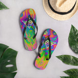 Psychedelic Flip-Flops