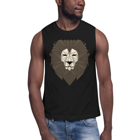Fearless Fame Geometric | Lion Muscle Shirt
