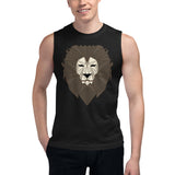 Fearless Fame Geometric | Lion Muscle Shirt