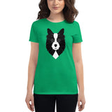 Fearless Fame Geometric | Border Collie Women's T-Shirt