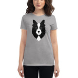 Fearless Fame Geometric | Border Collie Women's T-Shirt