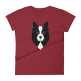 Fearless Fame Geometric | Border Collie Women's T-Shirt