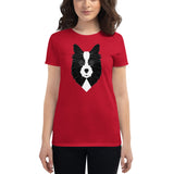 Fearless Fame Geometric | Border Collie Women's T-Shirt