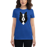 Fearless Fame Geometric | Border Collie Women's T-Shirt