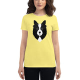 Fearless Fame Geometric | Border Collie Women's T-Shirt