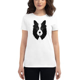Fearless Fame Geometric | Border Collie Women's T-Shirt