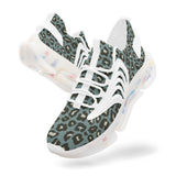 Leopard Low Top Mesh Sneakers V2