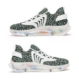 Leopard Low Top Mesh Sneakers V2