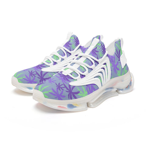 Palm Tree Low Top Mesh Sneakers