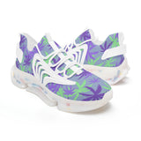 Palm Tree Low Top Mesh Sneakers