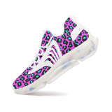 Leopard Low Top Mesh Sneakers