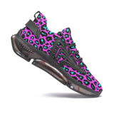 Leopard Low Top Mesh Sneakers