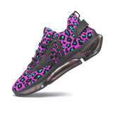 Leopard Low Top Mesh Sneakers