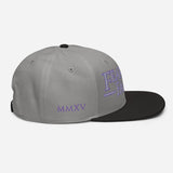 Purple Classic Snapback