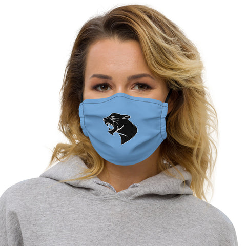 Panthers Logo Blue Face Mask