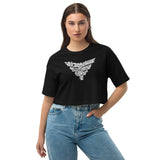 Fearless Fame Ghost Doodle Crop Top