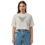 Fearless Fame Ghost Doodle Crop Top