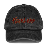 Team Fearless | Maroon & Gold Vintage Cap