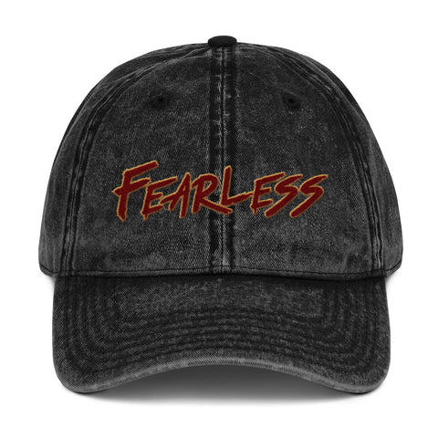Team Fearless | Maroon & Gold Vintage Cap